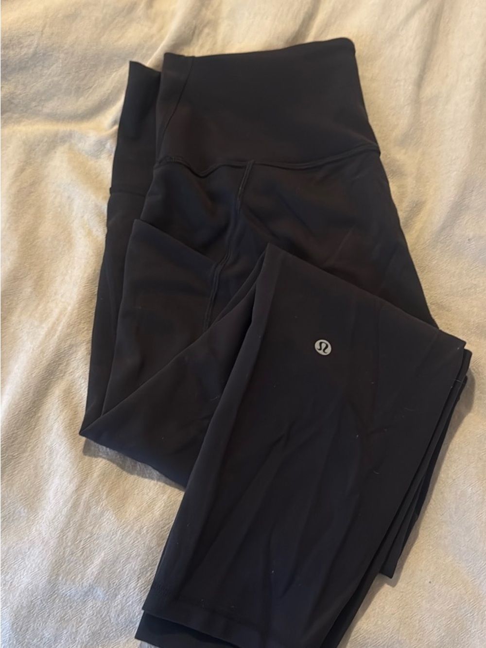 Lululemon Black High-Rise Wunder Train Leggings sz 14
